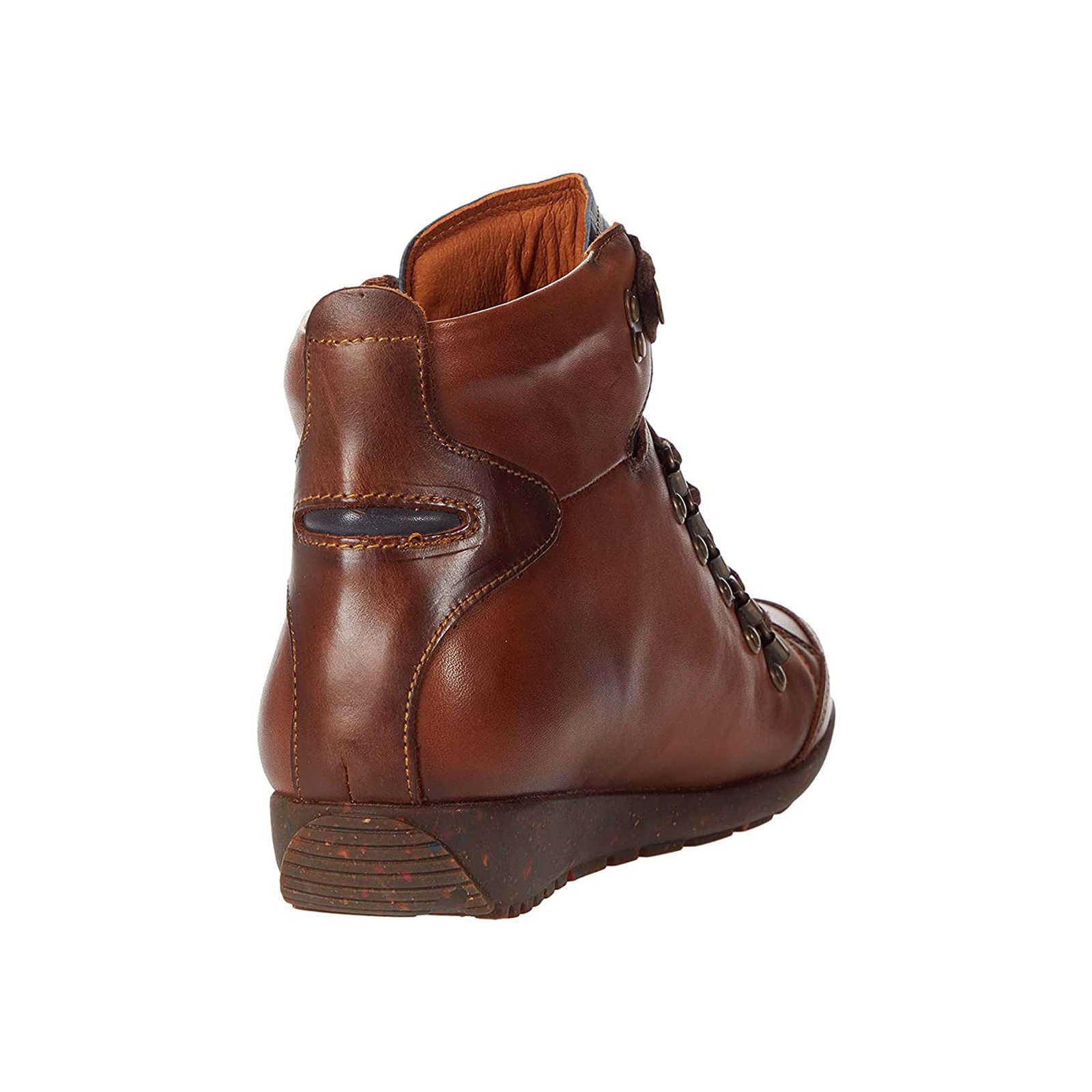 Pikolinos Lisboa W67-7667C9 Leather Womens Boots#color_cuero