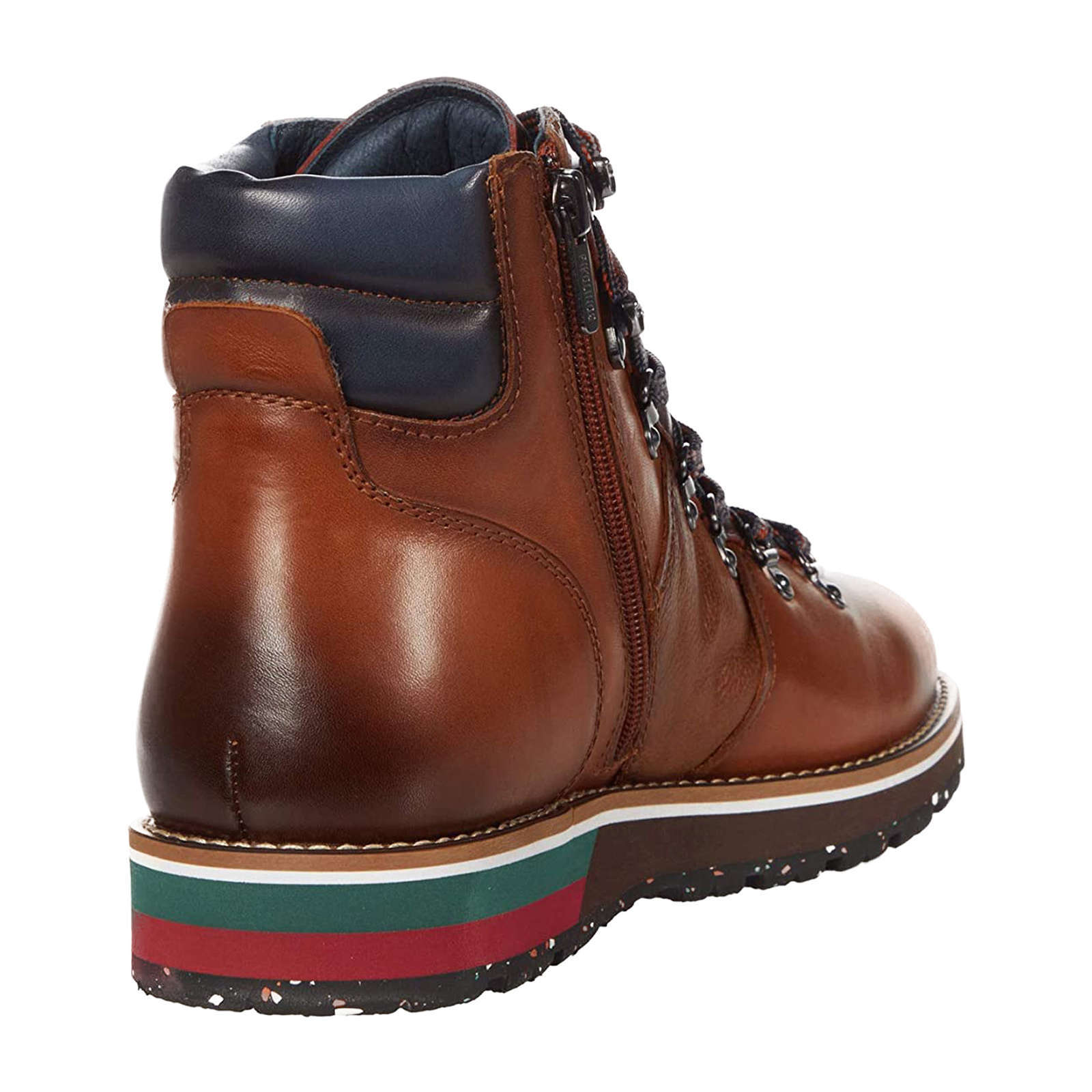 Pikolinos Pirineos Leather Mens Boots#color_brandy