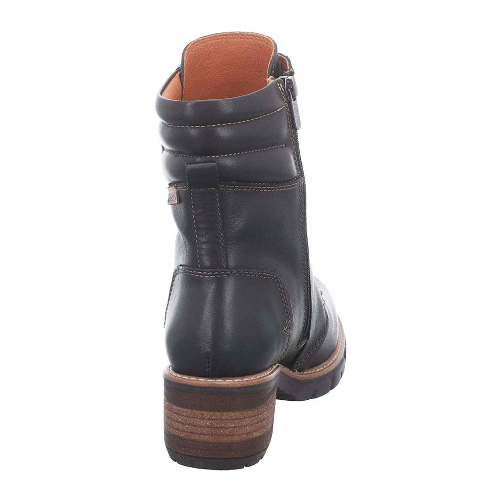 Pikolinos San Sebastia Leather Womens Boots#color_black