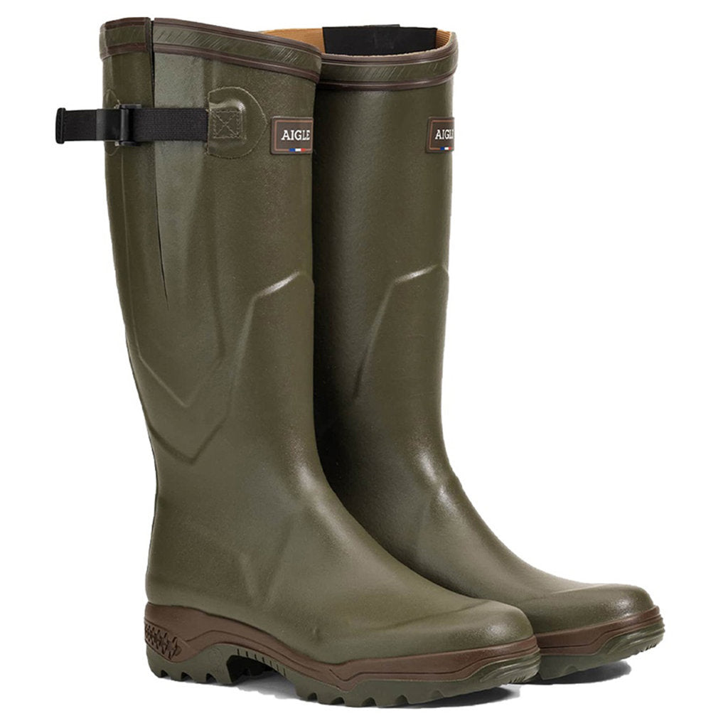 Aigle Parcours 2 Var Rubber Mens Boots#color_kaki