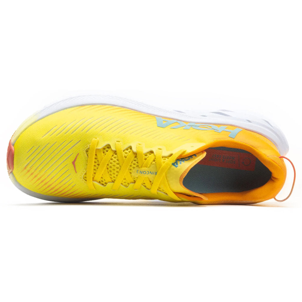 Hoka One One Rincon 3 Mesh Men's Low-Top Road Running Trainers#color_illuminating radiant yellow