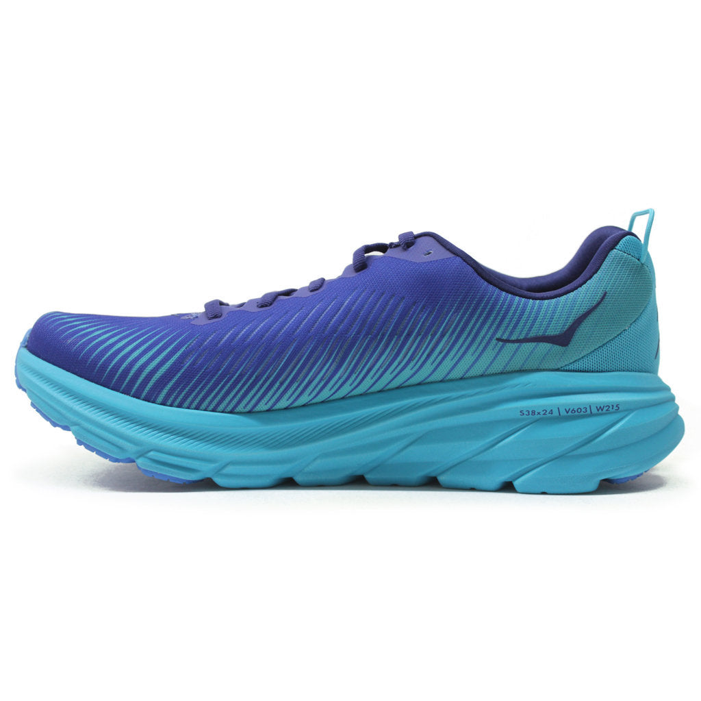 Hoka One One Rincon 3 Mesh Men's Low-Top Road Running Trainers#color_bluing scuba blue