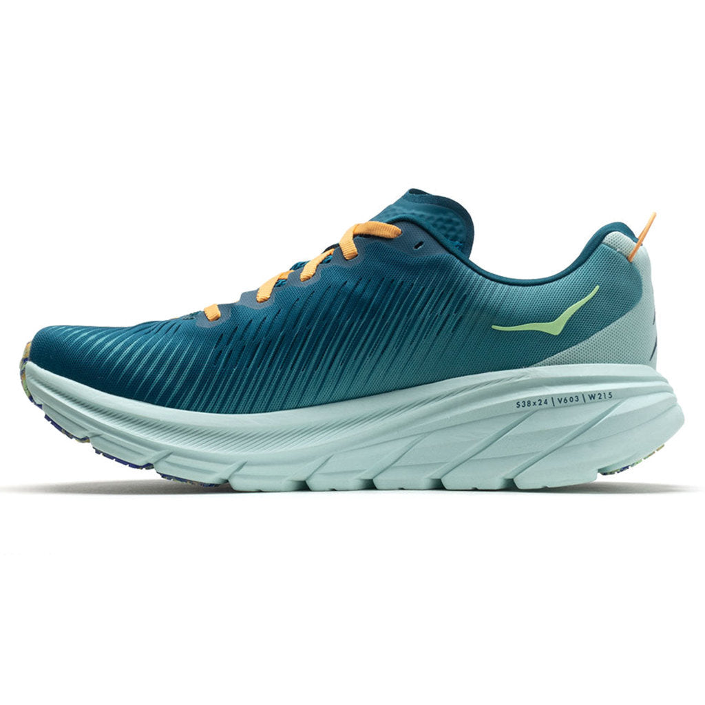 Hoka One One Rincon 3 Mesh Men's Low-Top Road Running Trainers#color_deep lagoon ocean mist