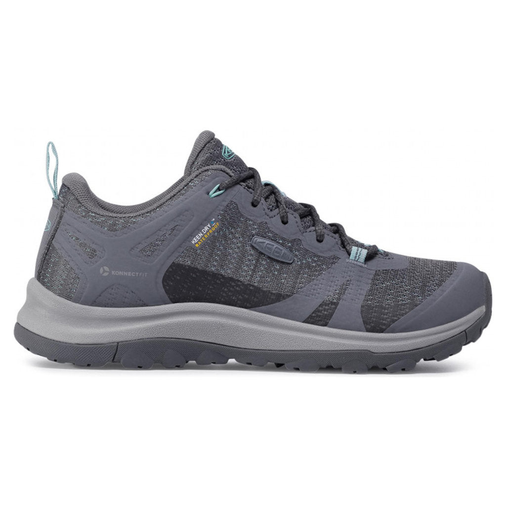 Keen Terradora II Synthetic Textile Women's Hiking Trainers#color_steel grey ocean w