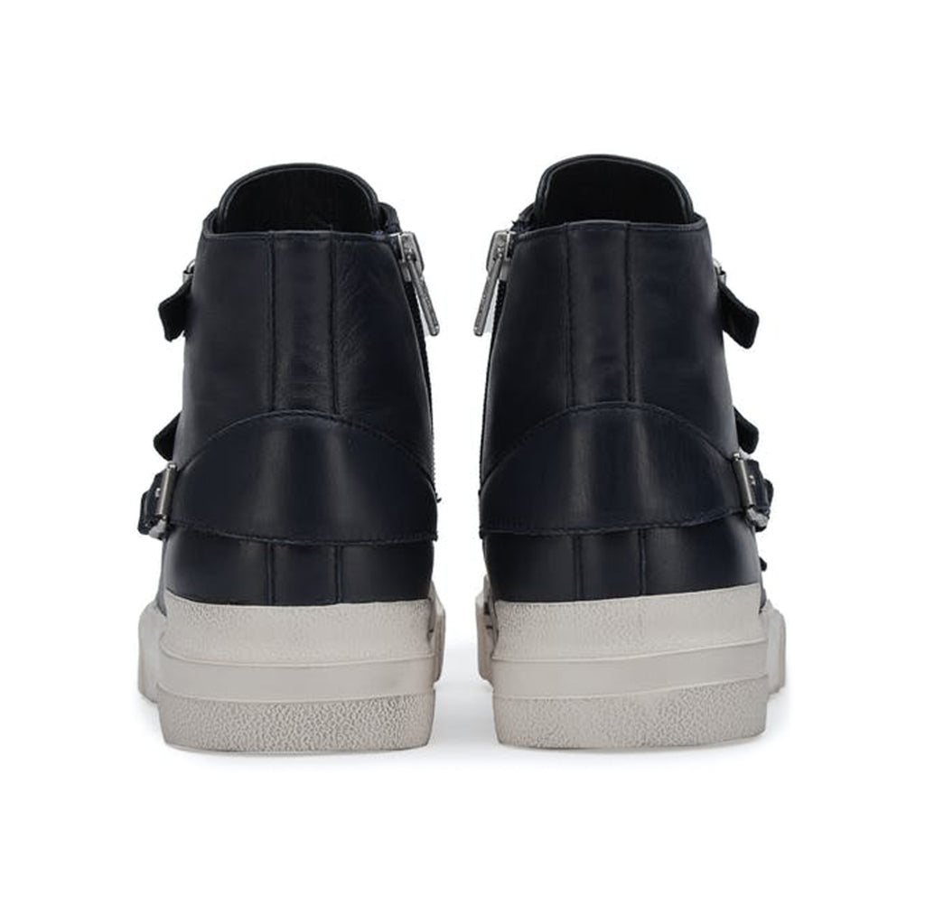 Ash Gang Nappa Leather Women's High-Top Trainers#color_black