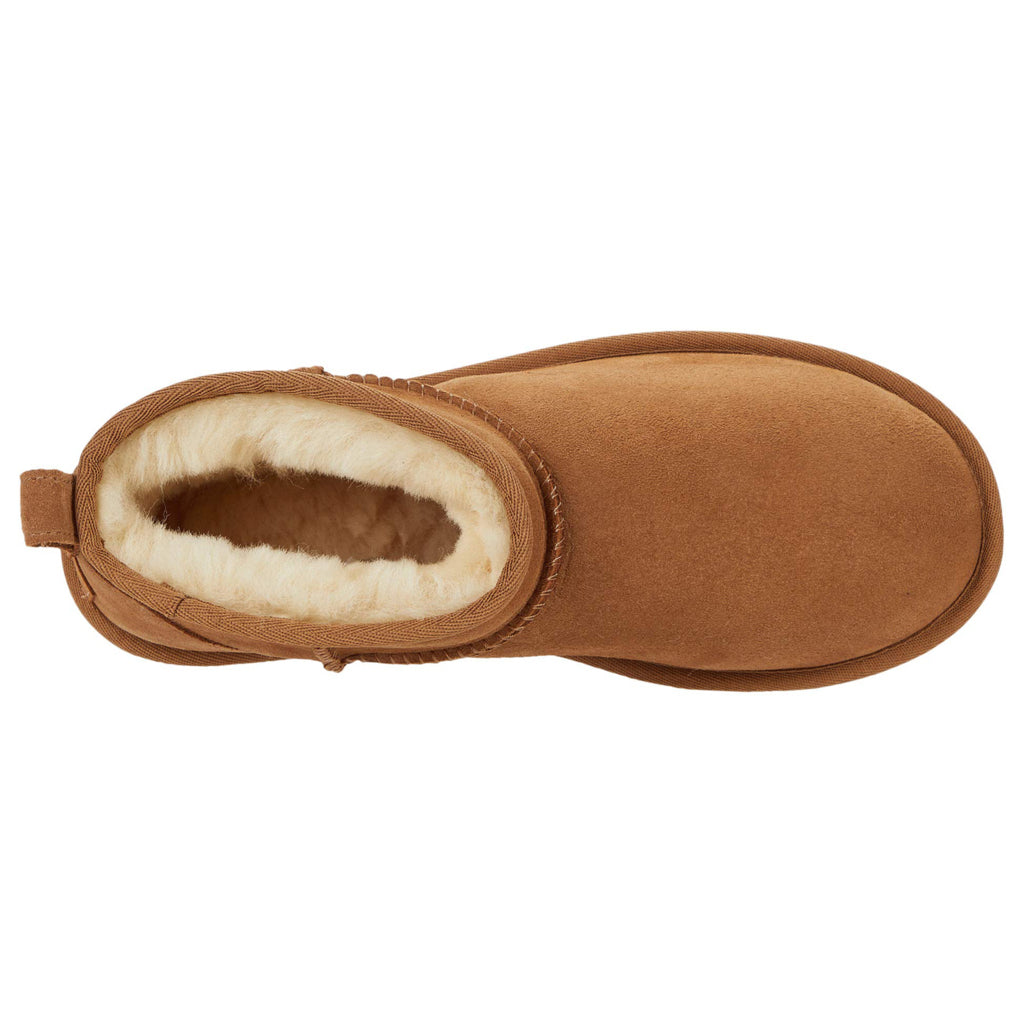 UGG Classic Ultra Mini Suede Women's Winter Boots#color_chestnut