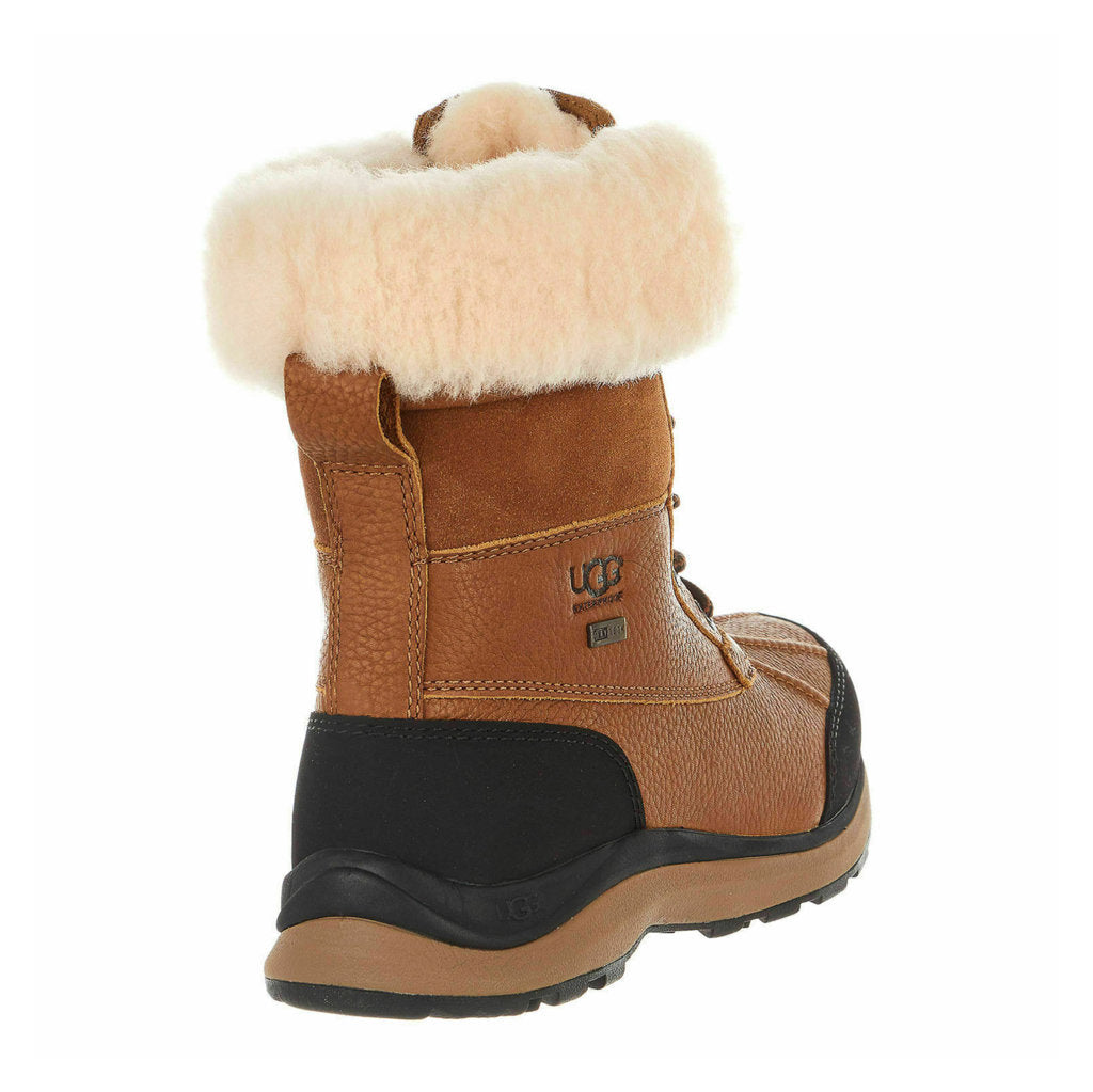 Ugg Australia Adirondack III Leather Womens Boots#color_chestnut