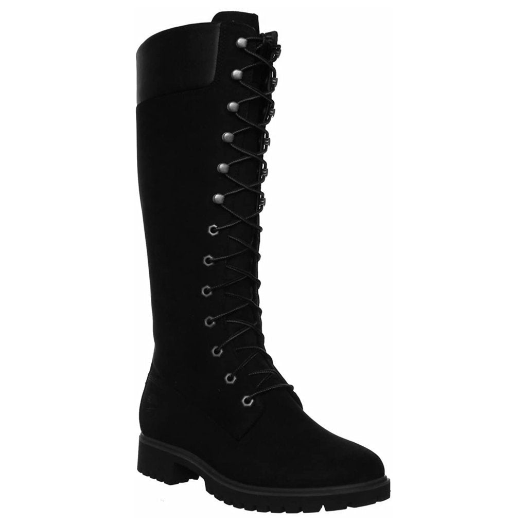 Timberland Premium 14 In Nubuck Womens Boots#color_black