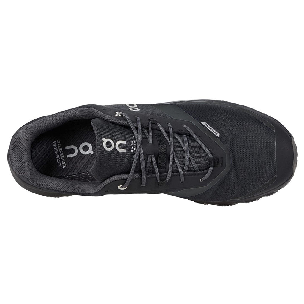 On Running Cloudventure Waterproof Textile Women's Low-Top Trainers#color_black