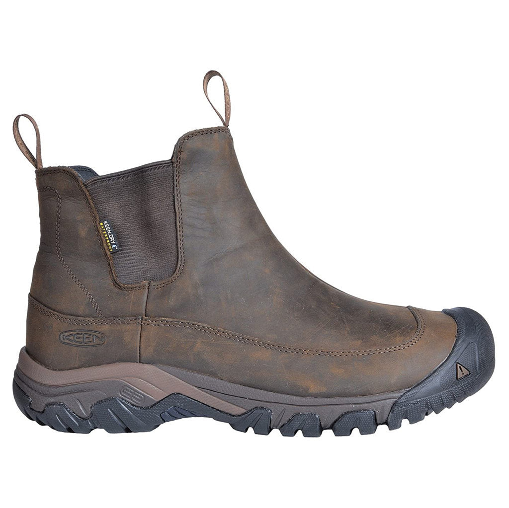 Keen Anchorage III Leather Men's Slip-On Waterproof Winter Boots