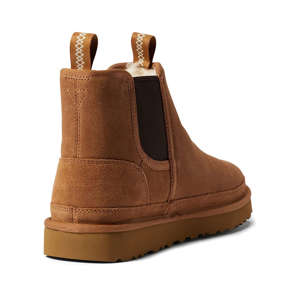 Ugg Neumel Chelsea Suede Synthetic Mens Boots#color_chestnut