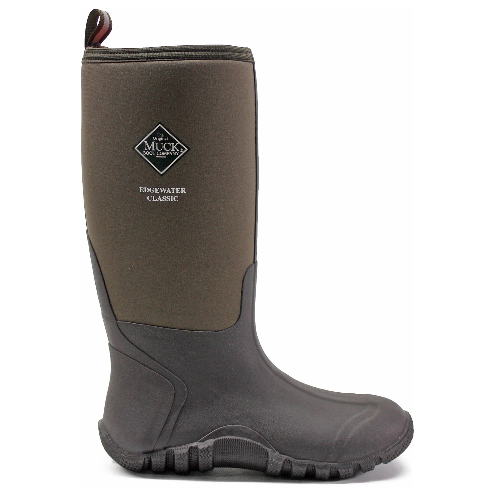 Muck Boot Edgewater Classic Waterproof Women's Tall Wellington Boots#color_brown