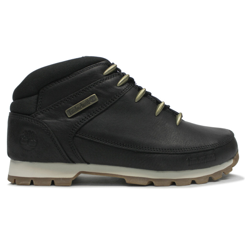 Timberland Euro Sprint Mid Hiker Leather Mens Boots#color_black