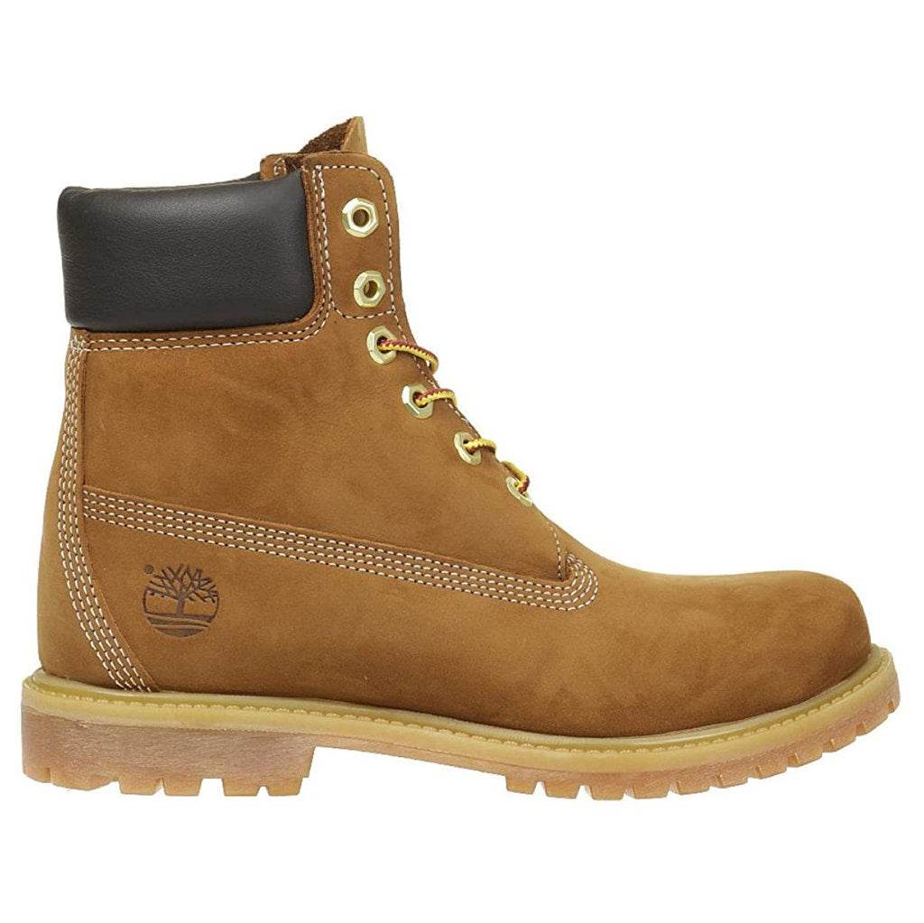 Timberland Premium 6 In Waterproof Nubuck Womens Boots#color_rust