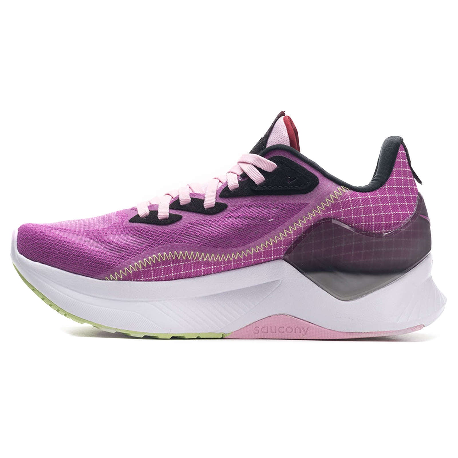 Saucony Endorphin Shift 2 Synthetic Textile Women's Low-Top Trainers#color_razzle lime