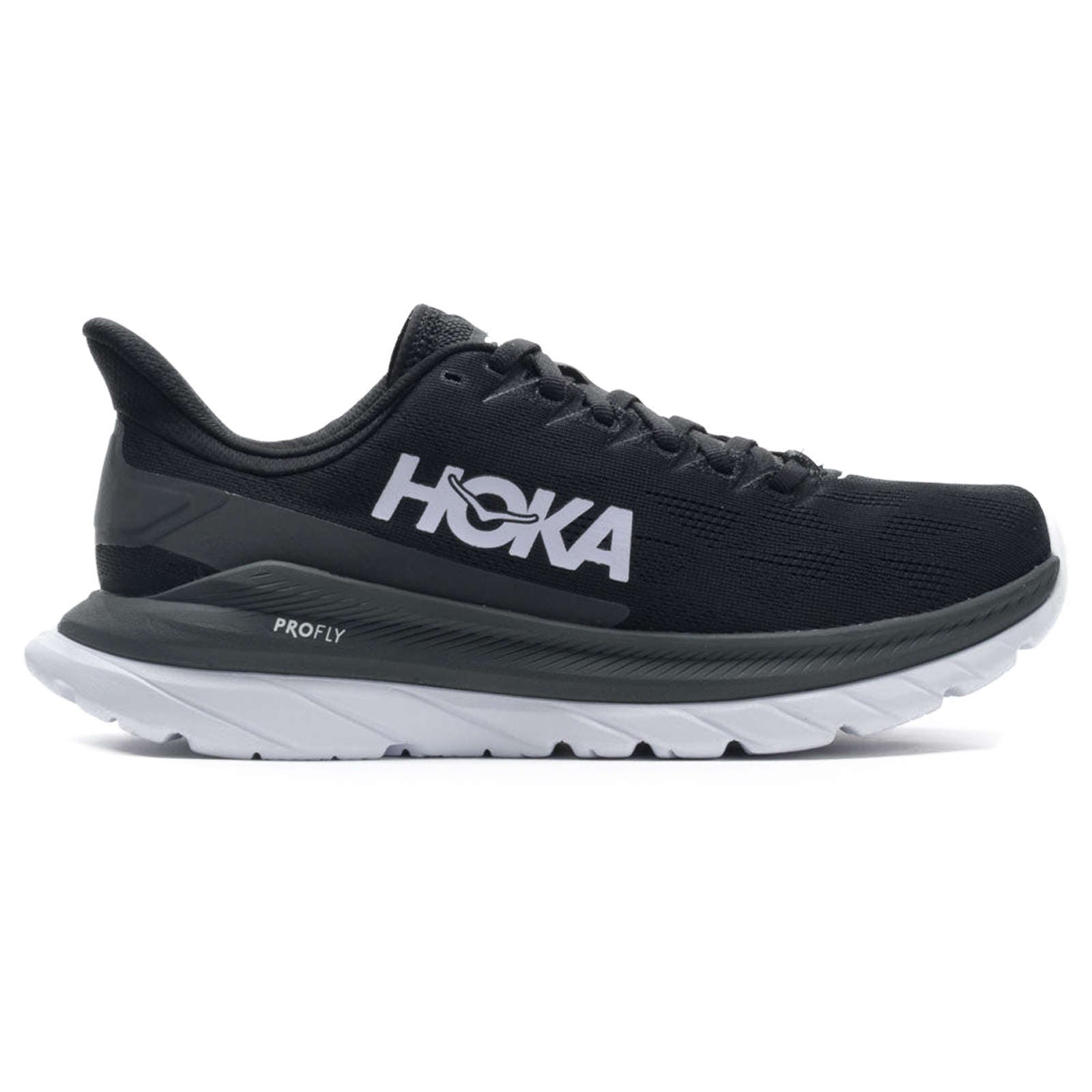 Hoka One One Mach 4 Mesh Women's Low-Top Road Running Trainers#color_black dark shadow