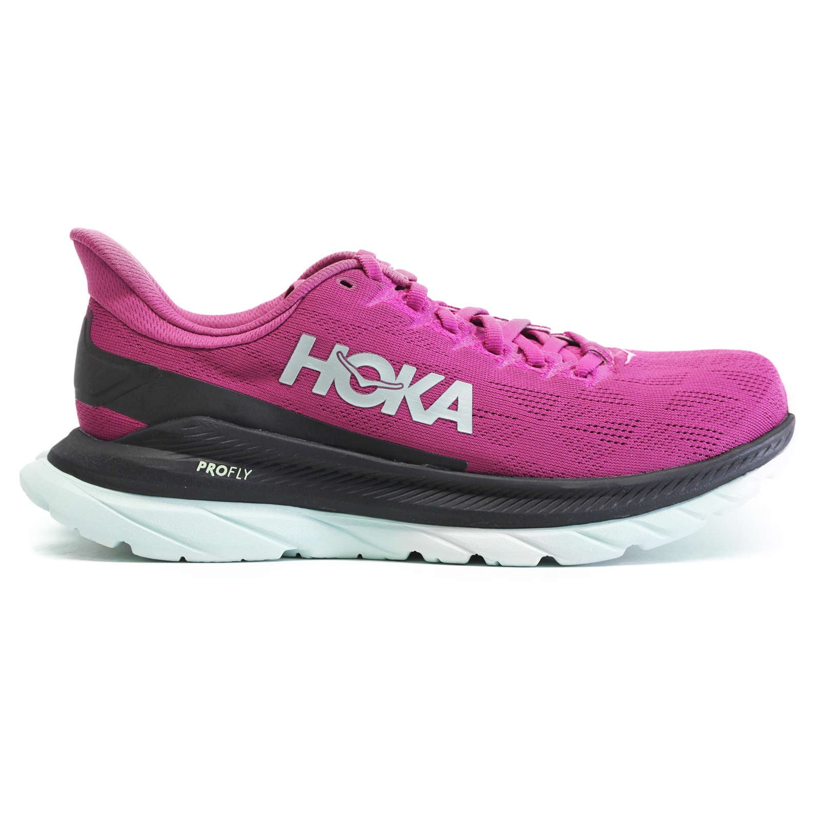 Hoka One One Mach 4 Mesh Women's Low-Top Road Running Trainers#color_festival fuchsia black