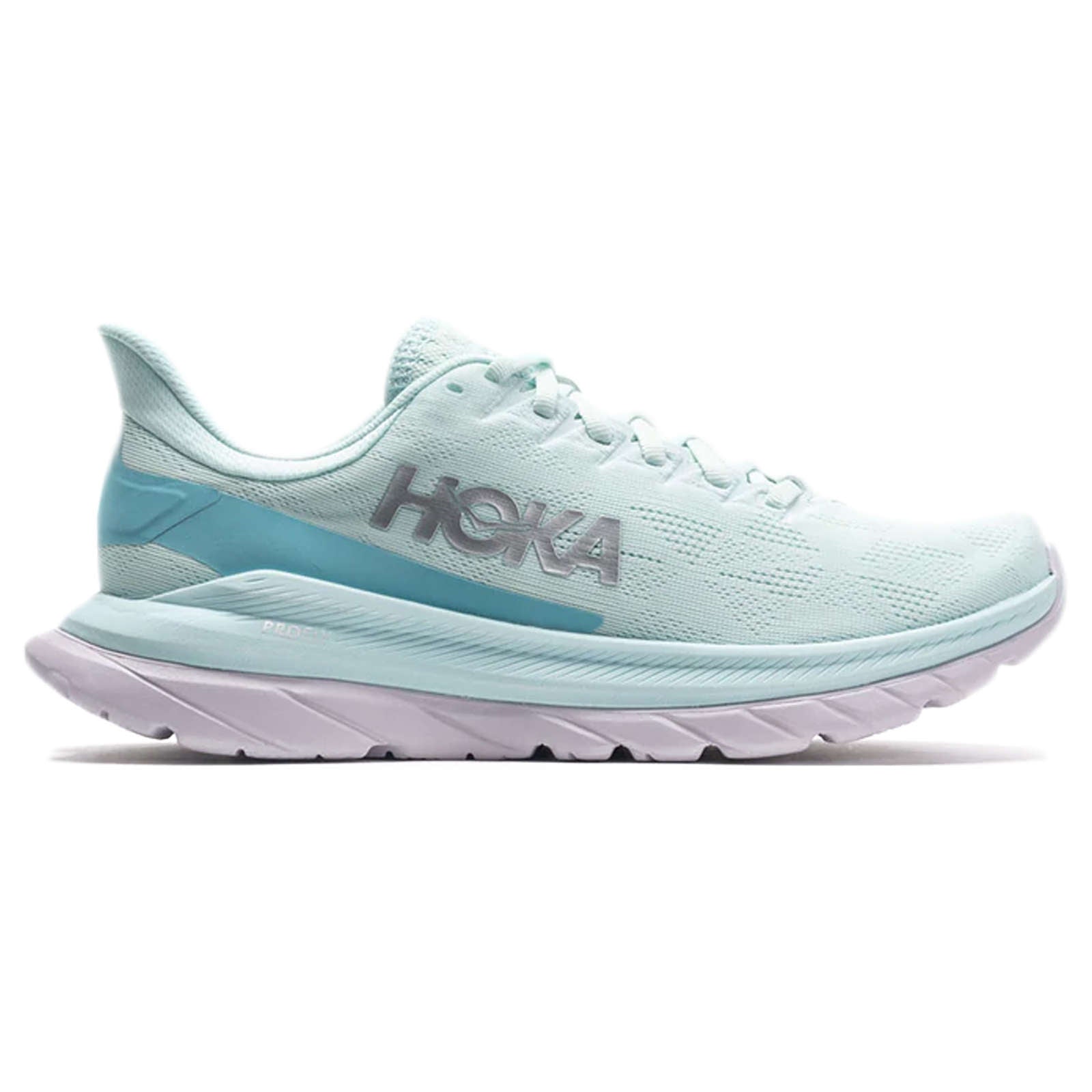 Hoka One One Mach 4 Mesh Women's Low-Top Road Running Trainers#color_blue glass coastal shade