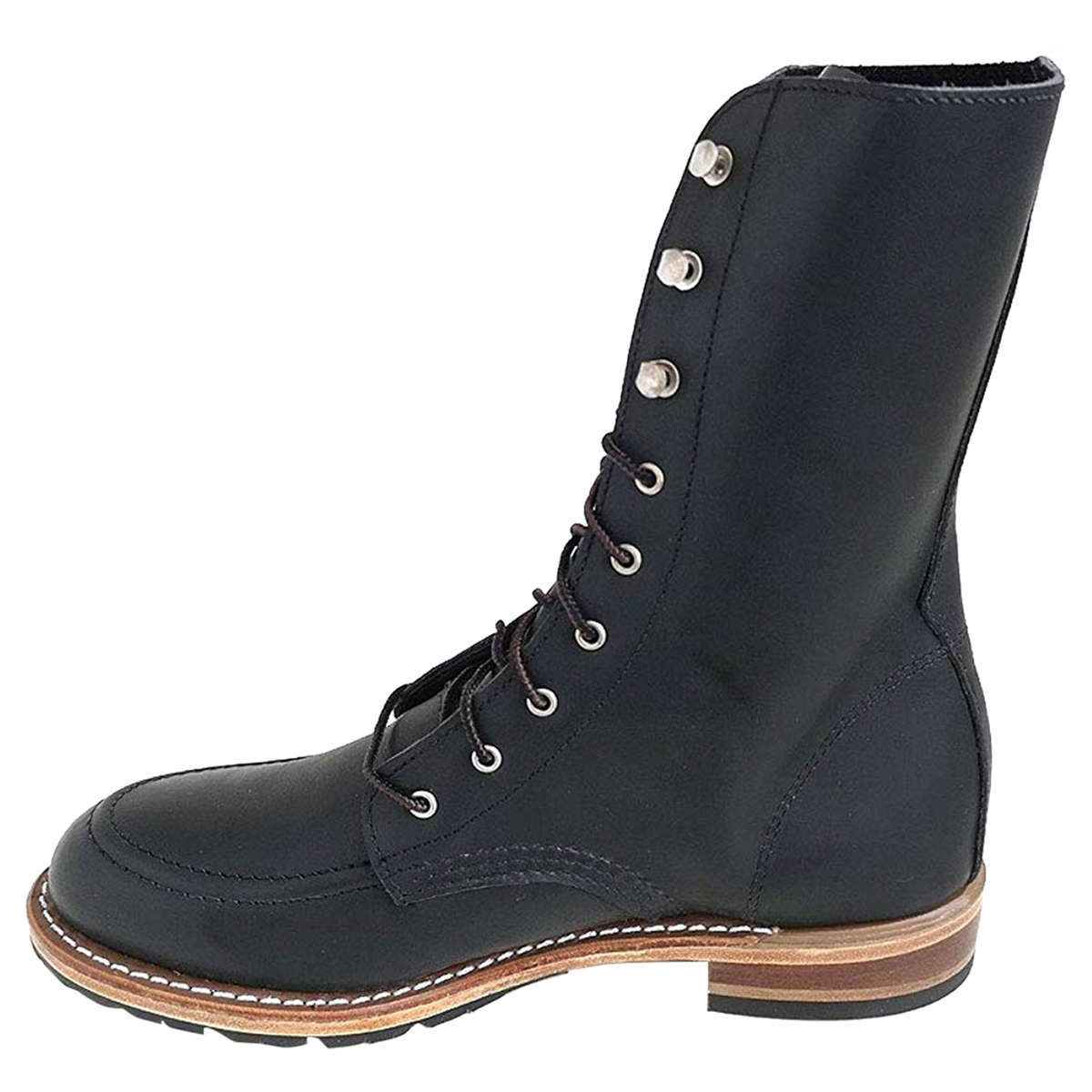 Red Wing Gracie Boundary Leather Women's Mid-Calf Boots#color_black boundary