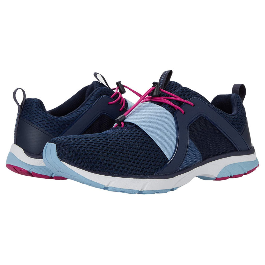 Vionic Drift Berlin Synthetic Textile Womens Trainers#color_navy