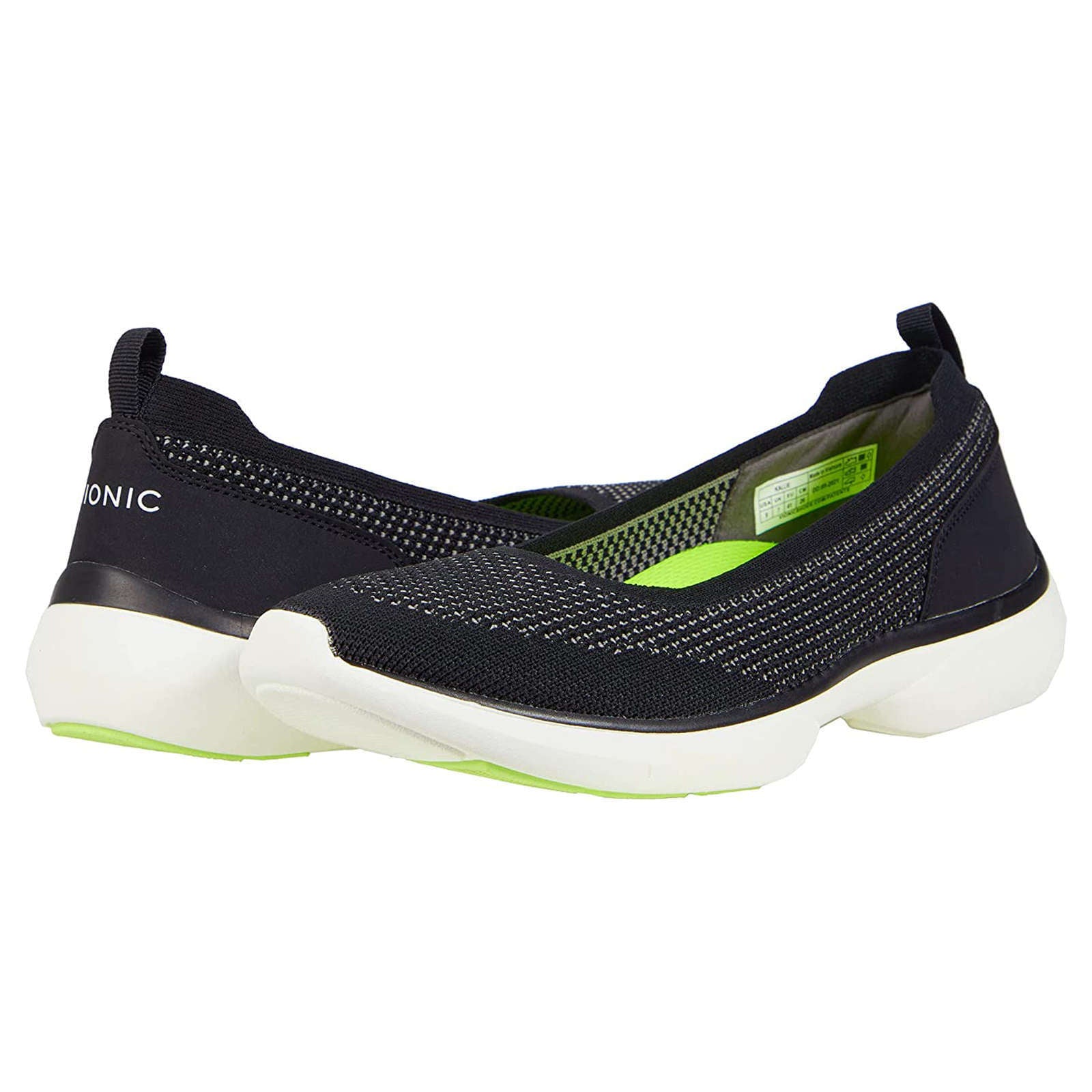 Vionic Vortex Kallie Textile Womens Shoes#color_black