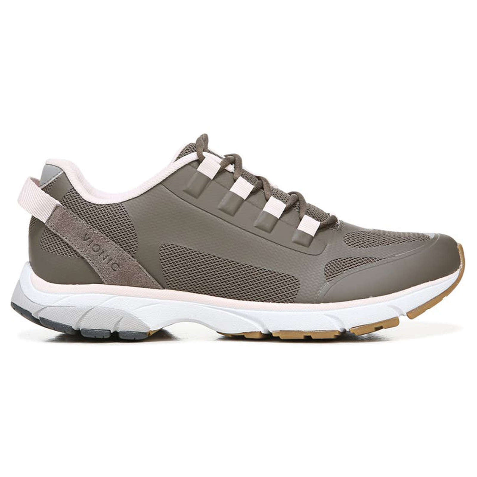 Vionic Edin Synthetic Textile Womens Trainers#color_stone