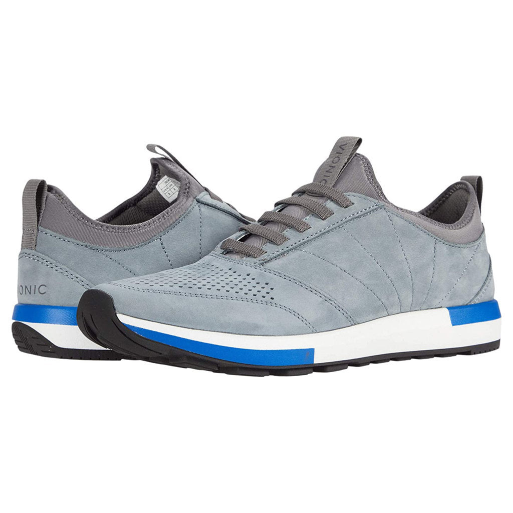 Vionic Trent Nubuck Mens Trainers#color_grey