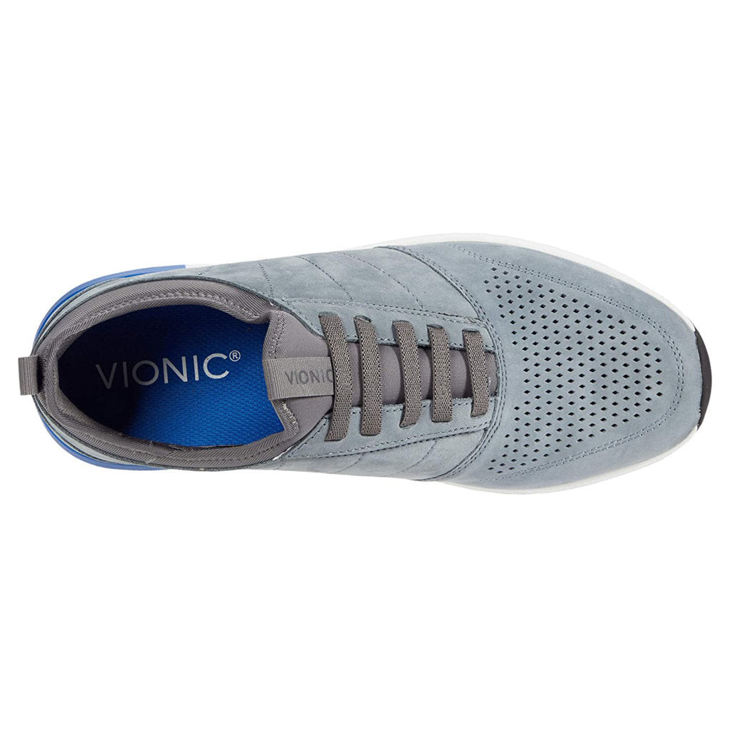 Vionic Trent Nubuck Mens Trainers#color_grey