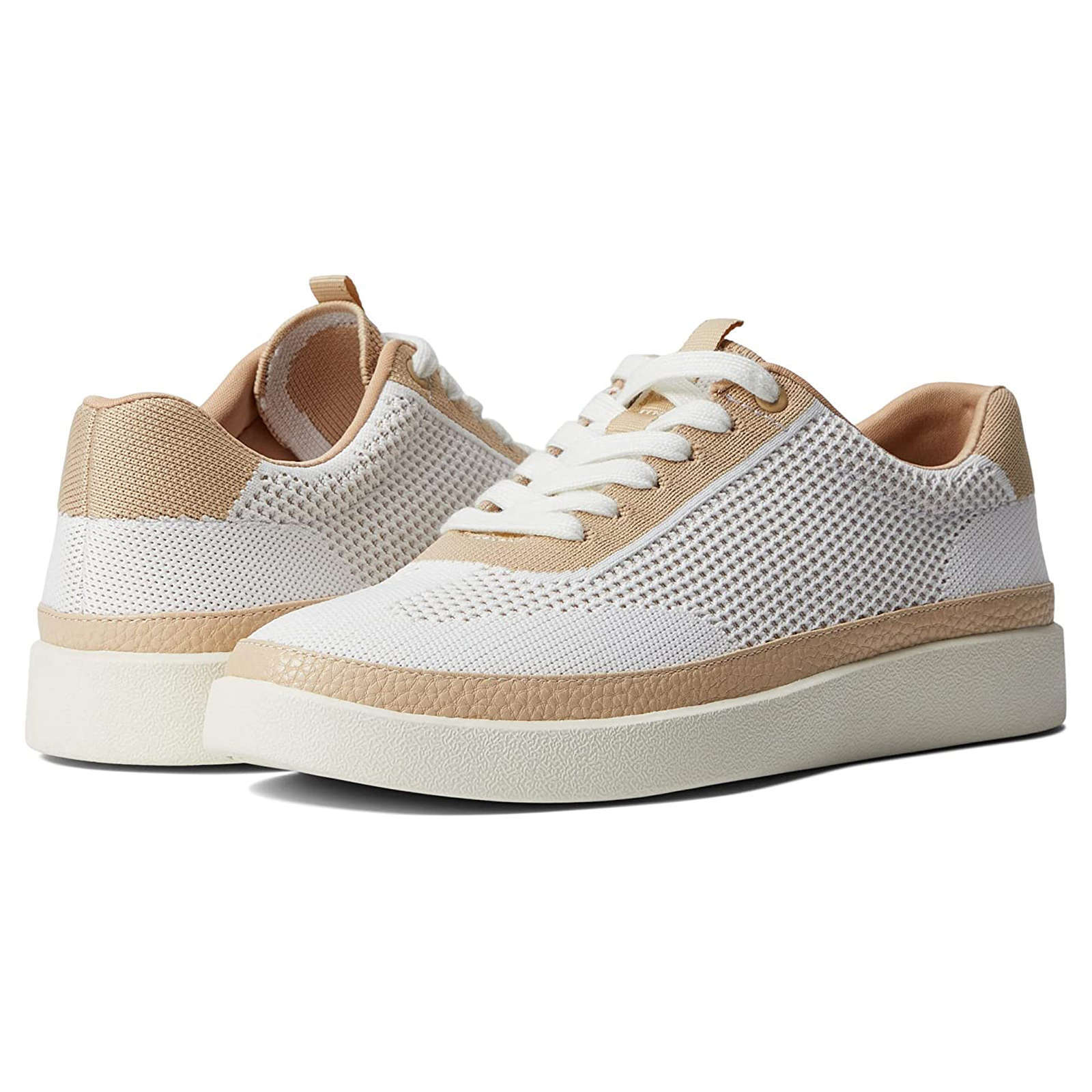 Vionic Essence Galia Textile Womens Trainers#color_white