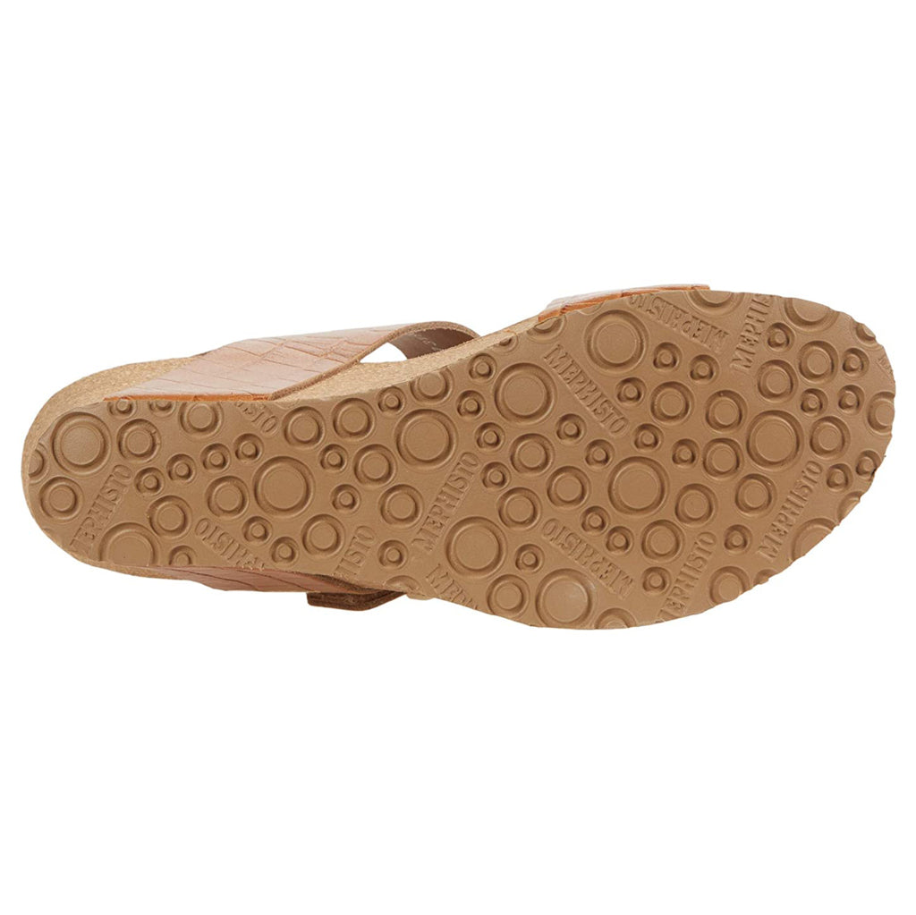 Mephisto Lissandra Leather Womens Sandals#color_hazelnut