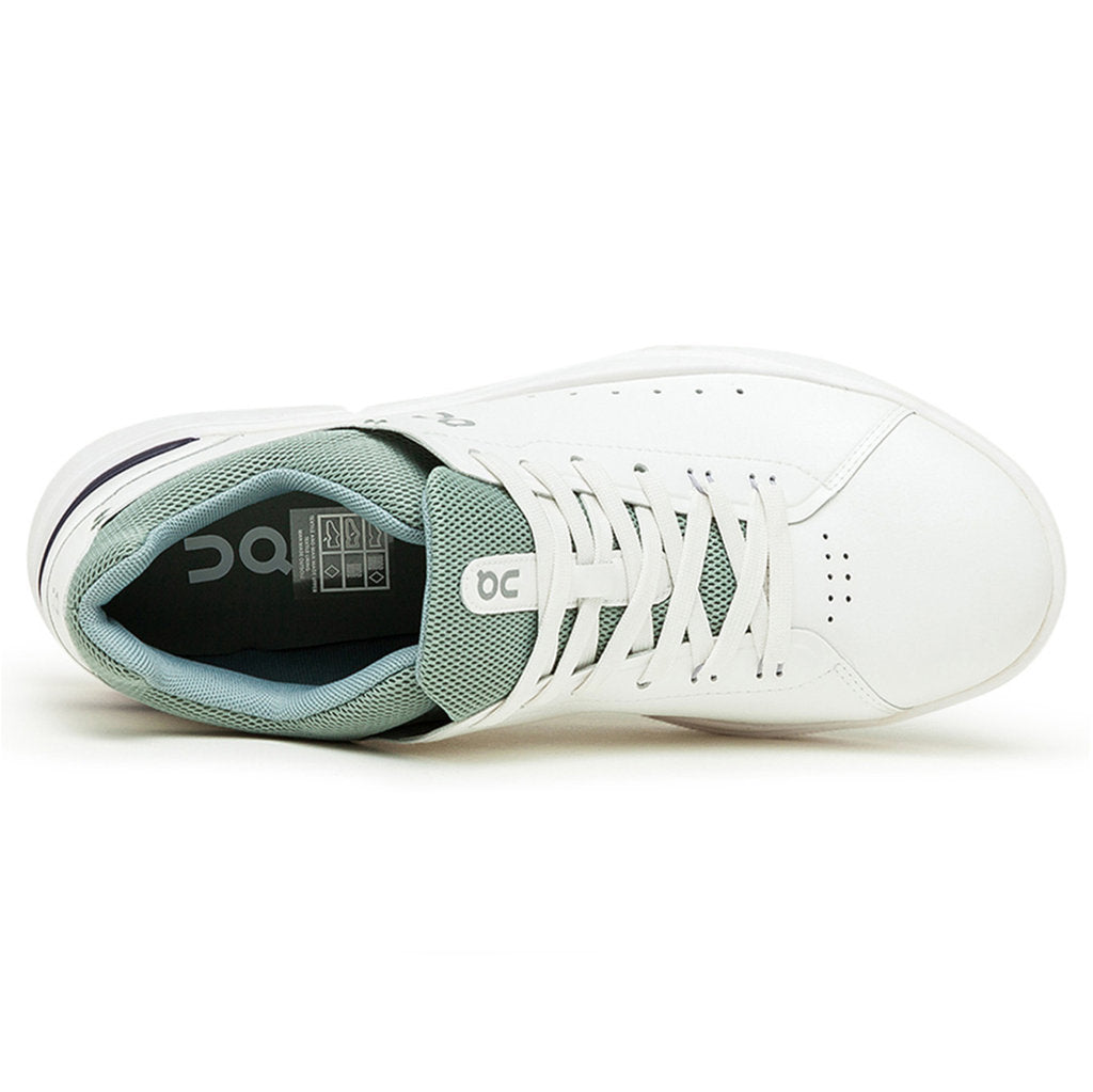 On Running The Roger Advantage Textile Men's Low-Top Trainers#color_white eucalyptus