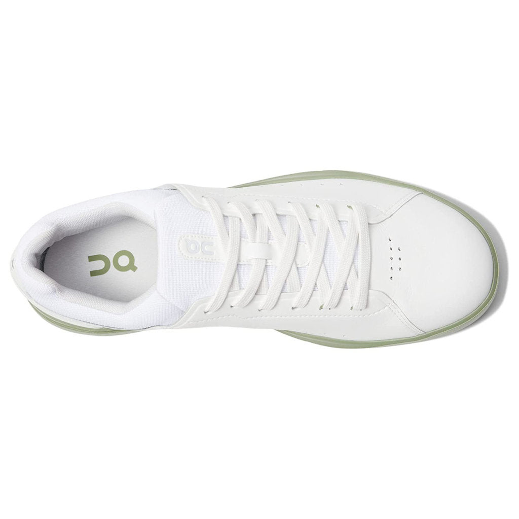 On Running The Roger Advantage Textile Men's Low-Top Trainers#color_white reseda