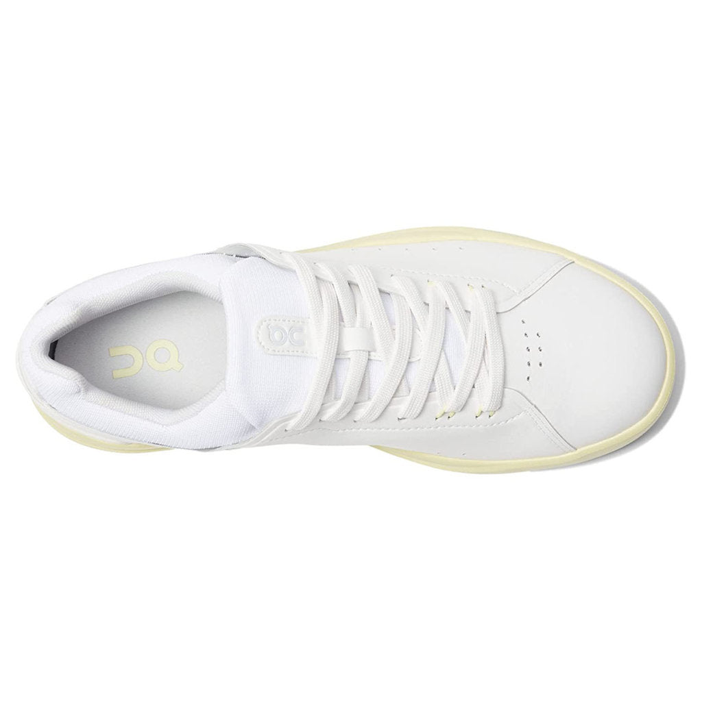 On Running The Roger Advantage Textile Women's Low-Top Trainers#color_white hay