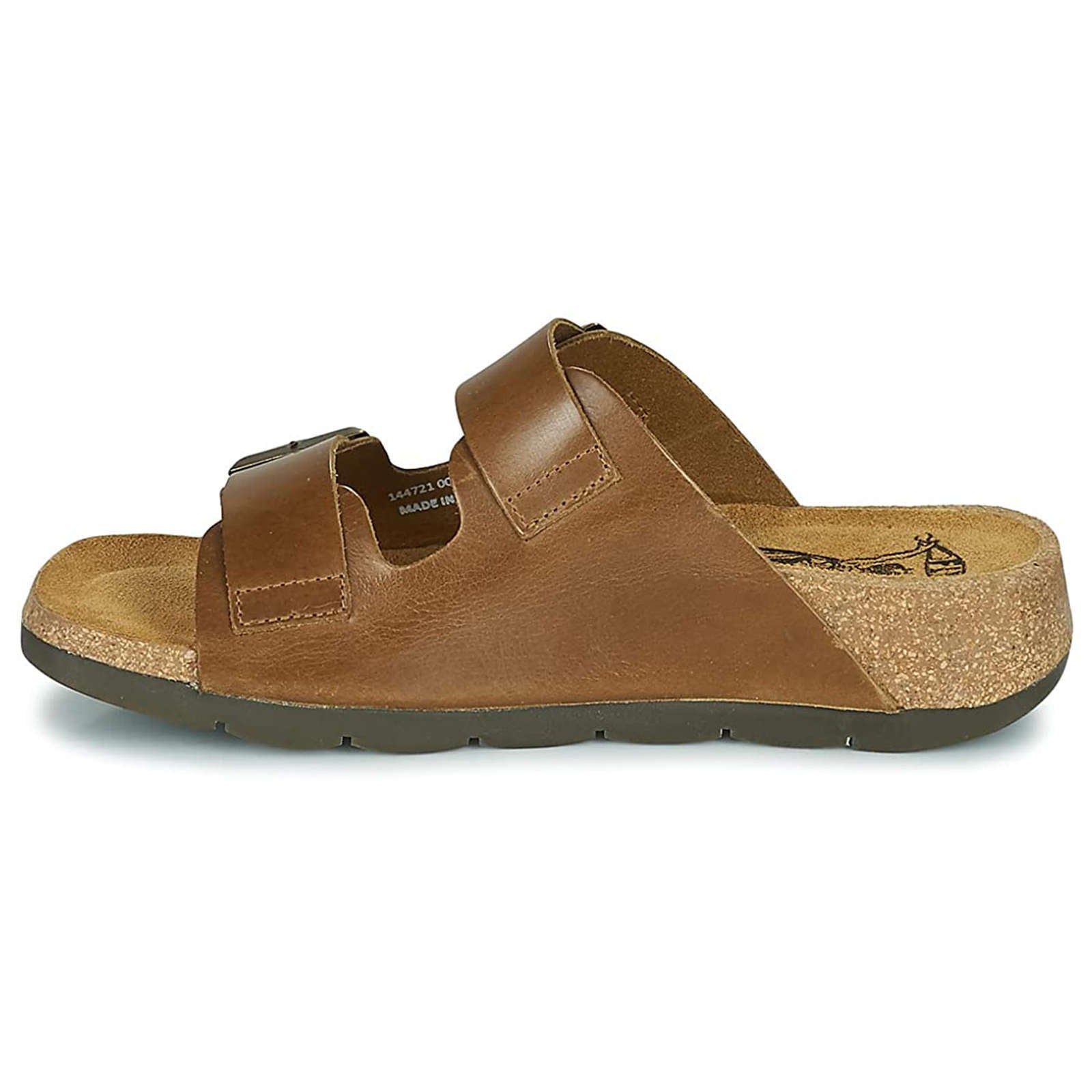 Fly London CAJA721FLY Leather Womens Sandals#color_camel