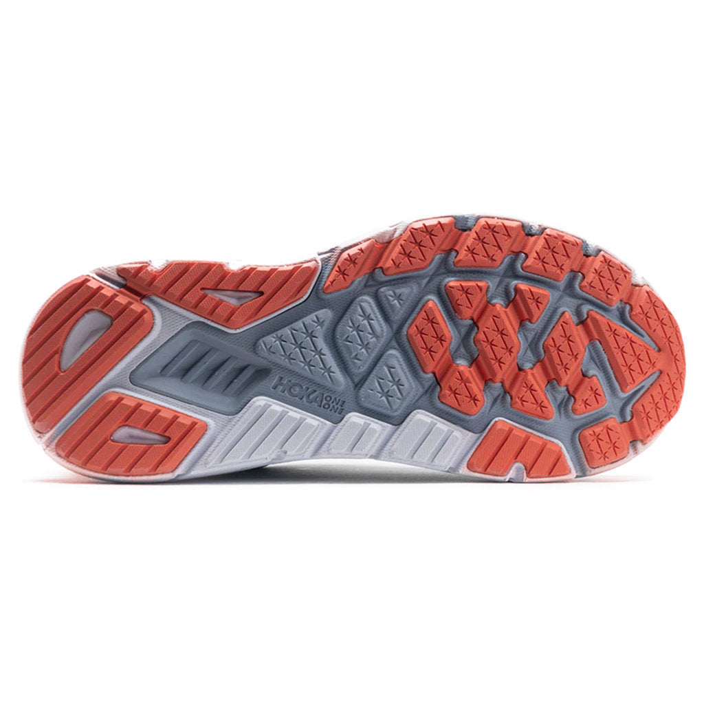 Hoka One One Arahi 6 Textile Womens Trainers#color_plein air blue fog