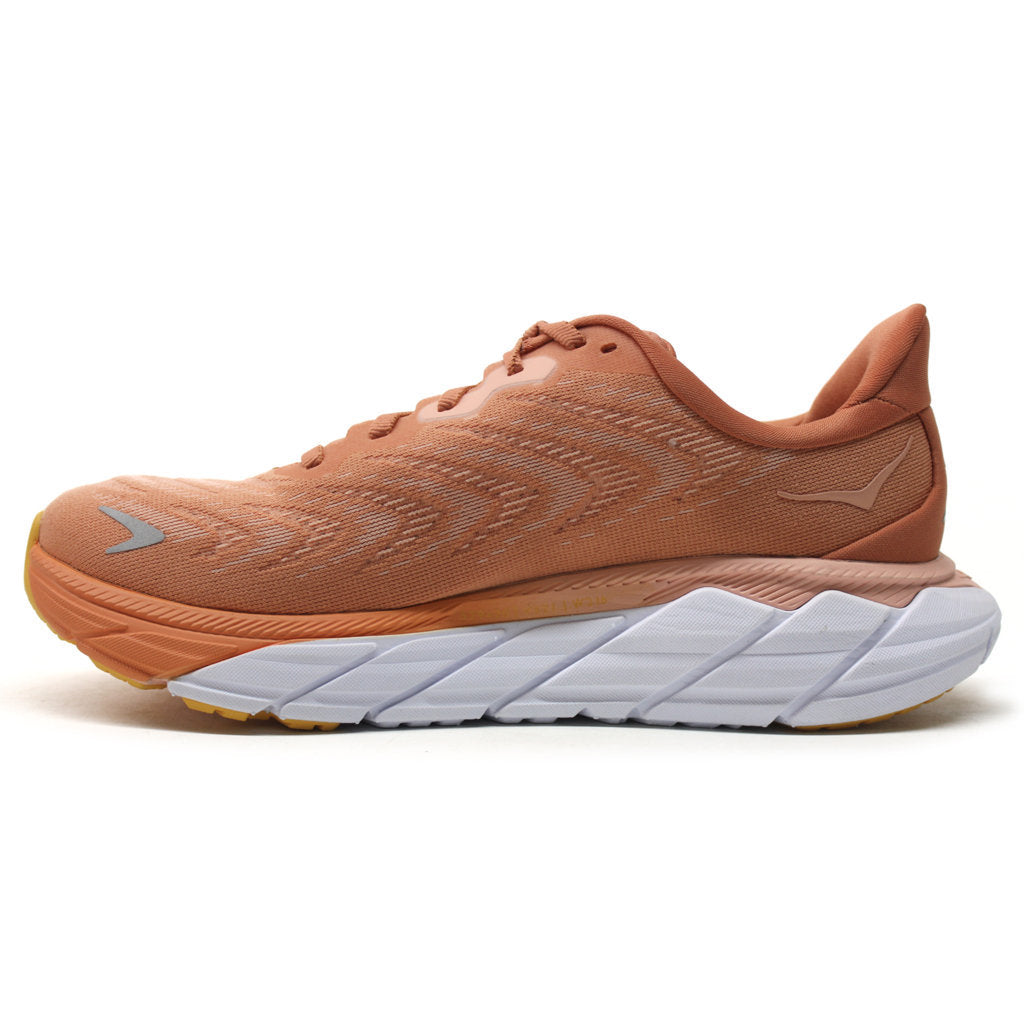 Hoka One One Arahi 6 Textile Womens Trainers#color_sun baked shell coral