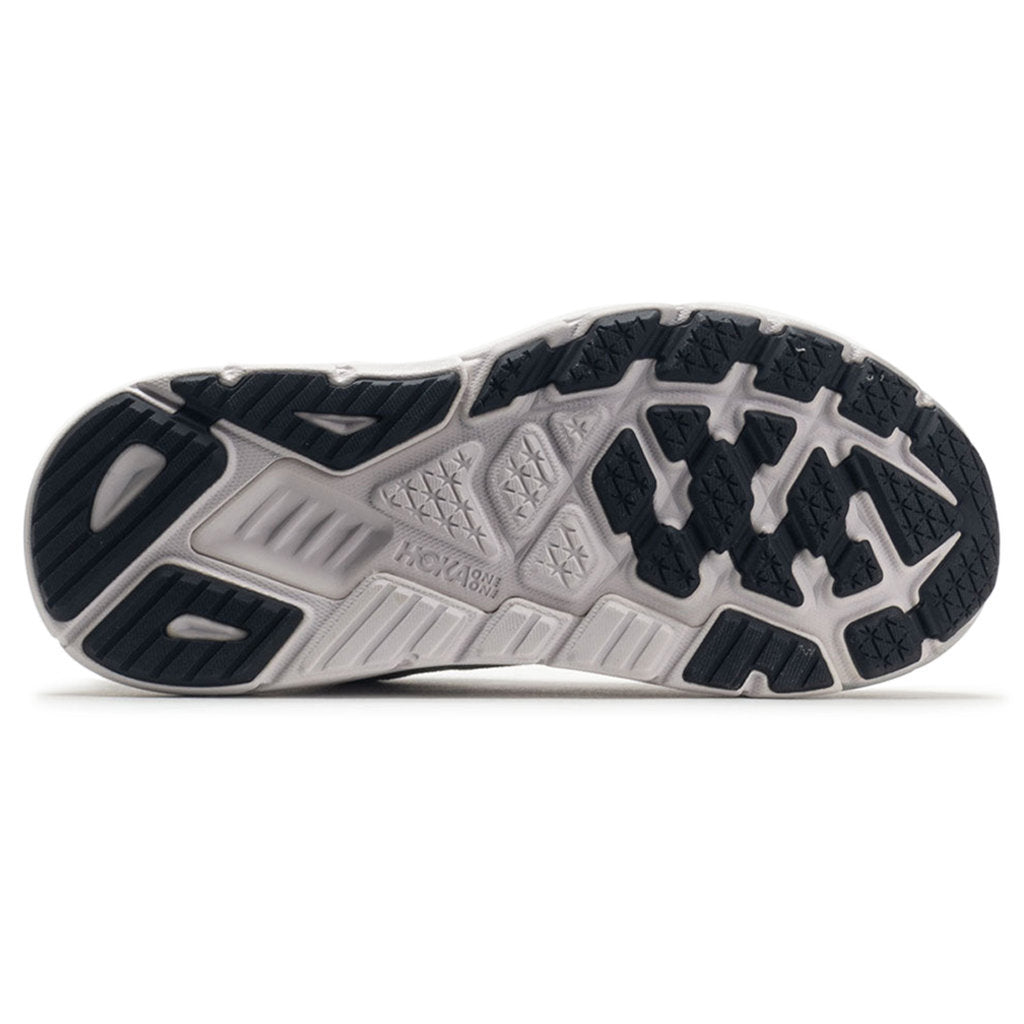 Hoka One One Arahi 6 Textile Womens Trainers#color_harbor mist silver