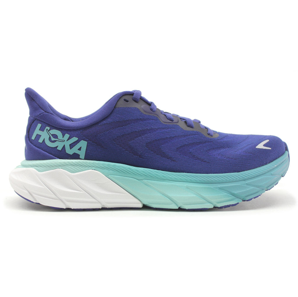 Hoka One One Arahi 6 Textile Womens Trainers#color_bellweather blue ocean mist