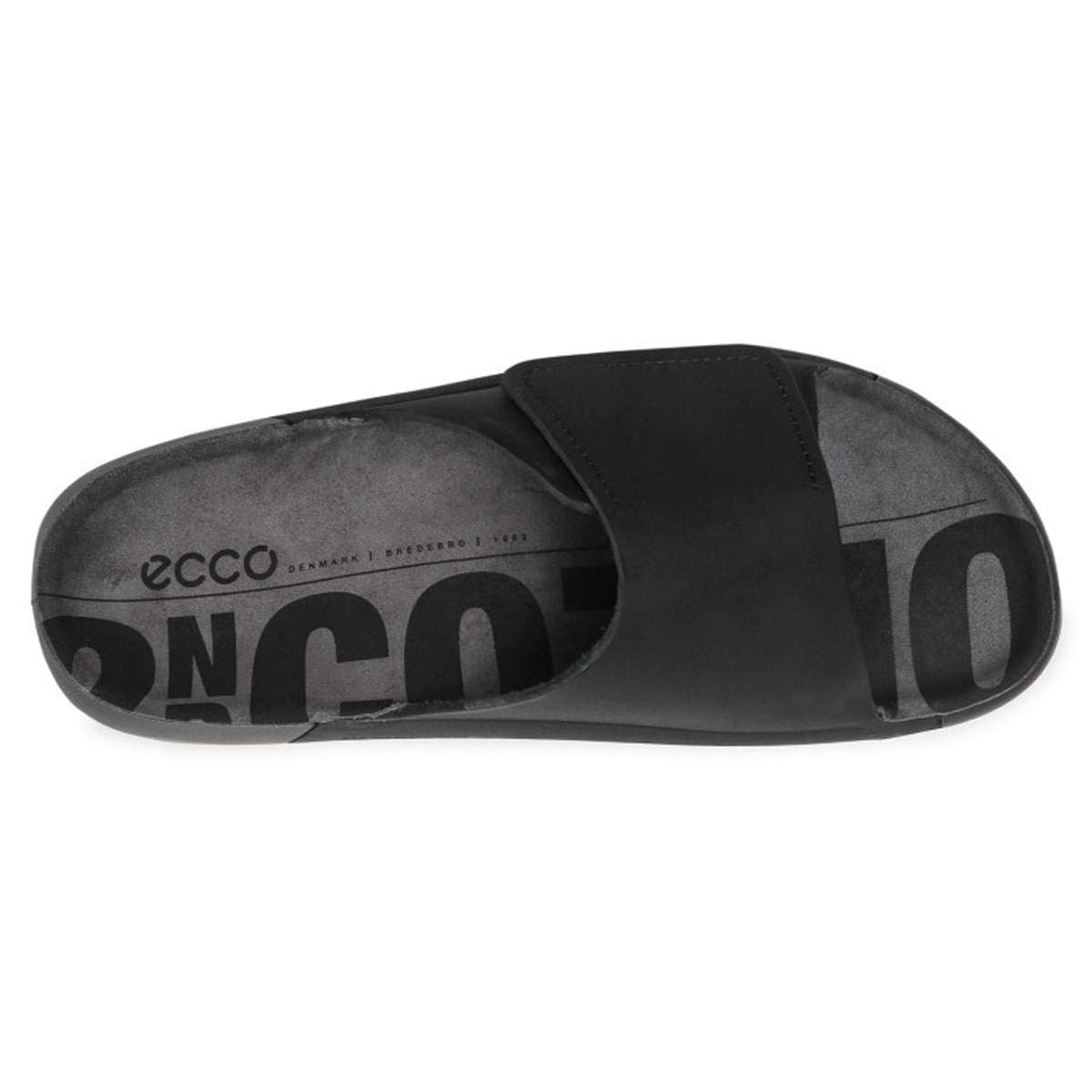 Ecco 2nd Cozmo Leather Womens Sandals#color_black