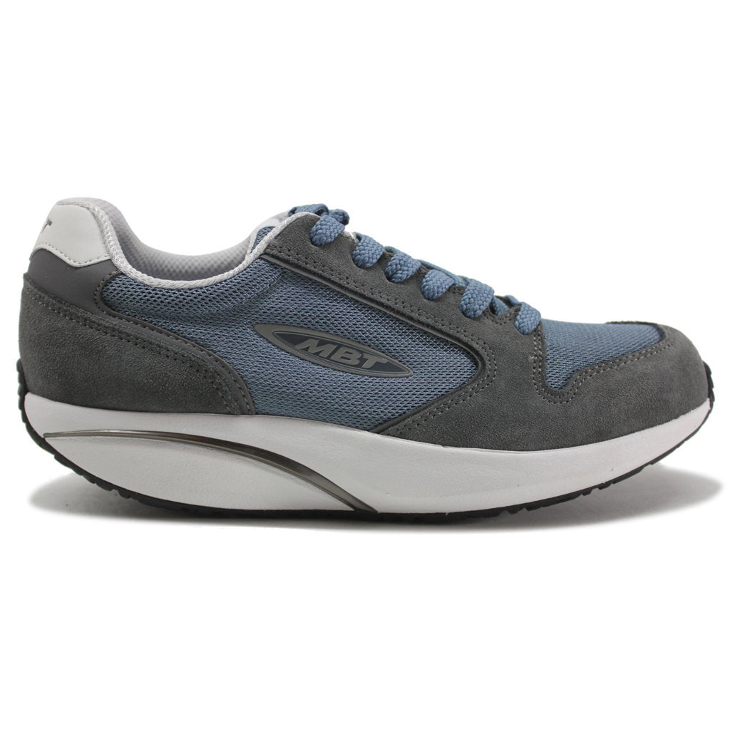 MBT MBT 1997 Classic Leather Textile Mens Trainers#color_grey