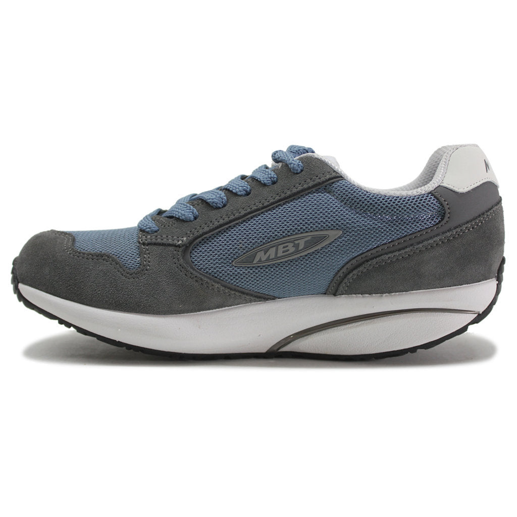 MBT MBT 1997 Classic Leather Textile Mens Trainers#color_grey