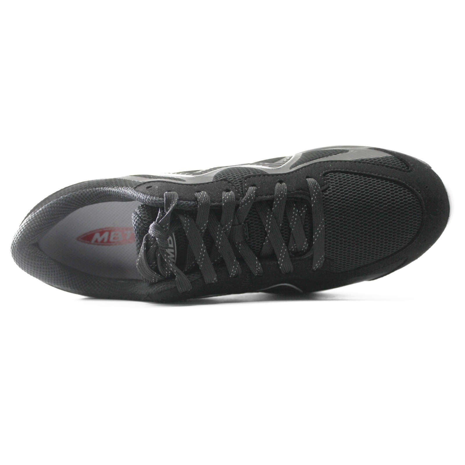 MBT Speed 3 Suede & Mesh Men's Low-Top Trainers#color_black