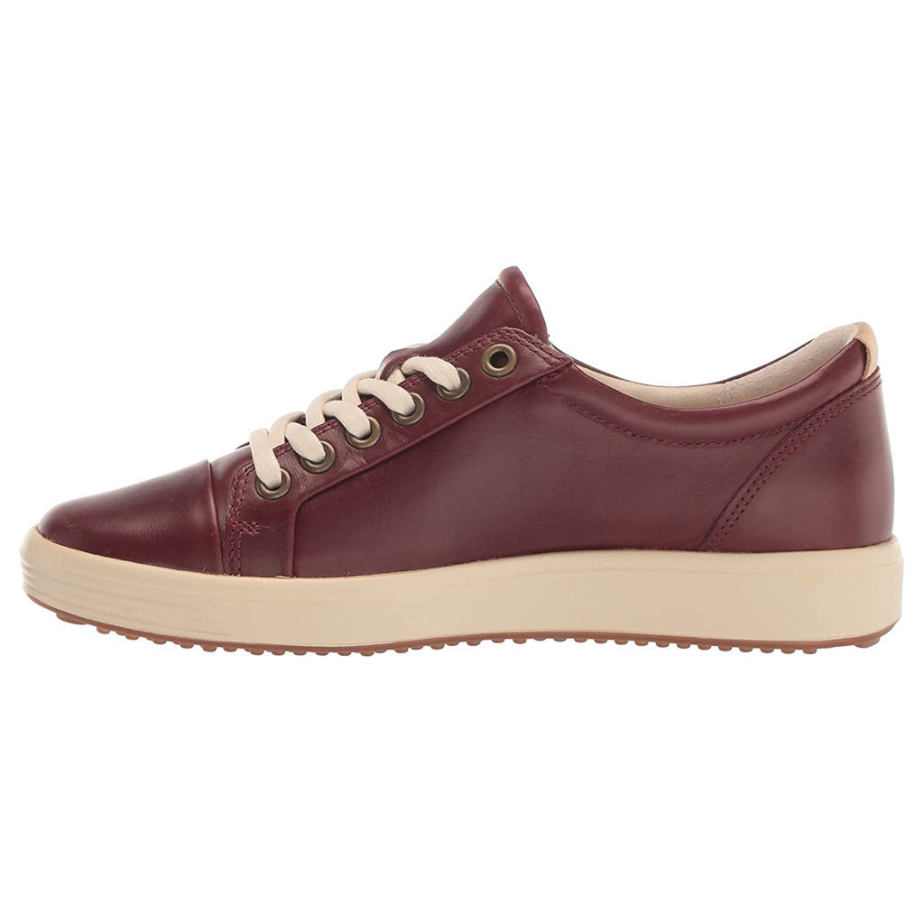 Ecco Soft 7 Smooth Leather Womens Trainers#color_andorra