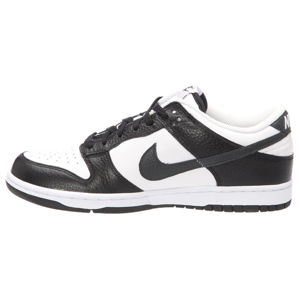 Nike Dunk Low Next Nature Leather Unisex Low-Top Trainers#color_white black