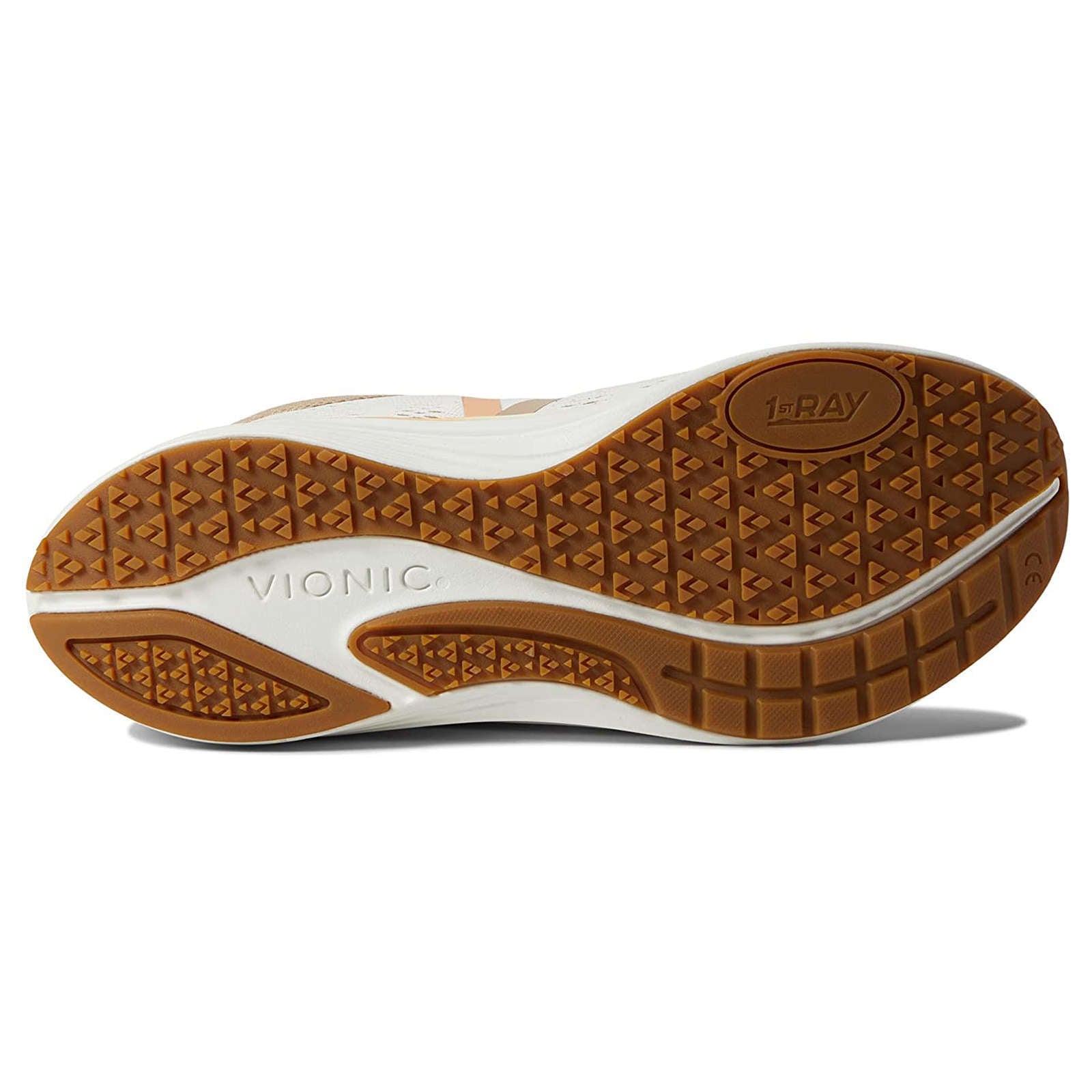 Vionic Limitless Textile Synthetic Womens Trainers#color_marshmallow apricot