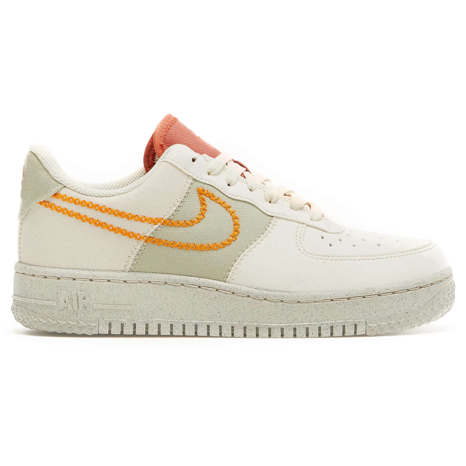 Nike Air Force 1 '07 Leather Men's Low-Top Trainers#color_coconut milk light curry