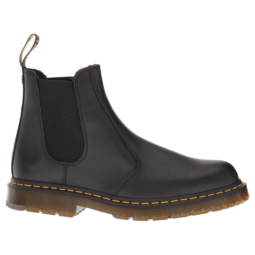 Dr. Martens 2976 Slip Resistant Leather Unisex Boots#color_black