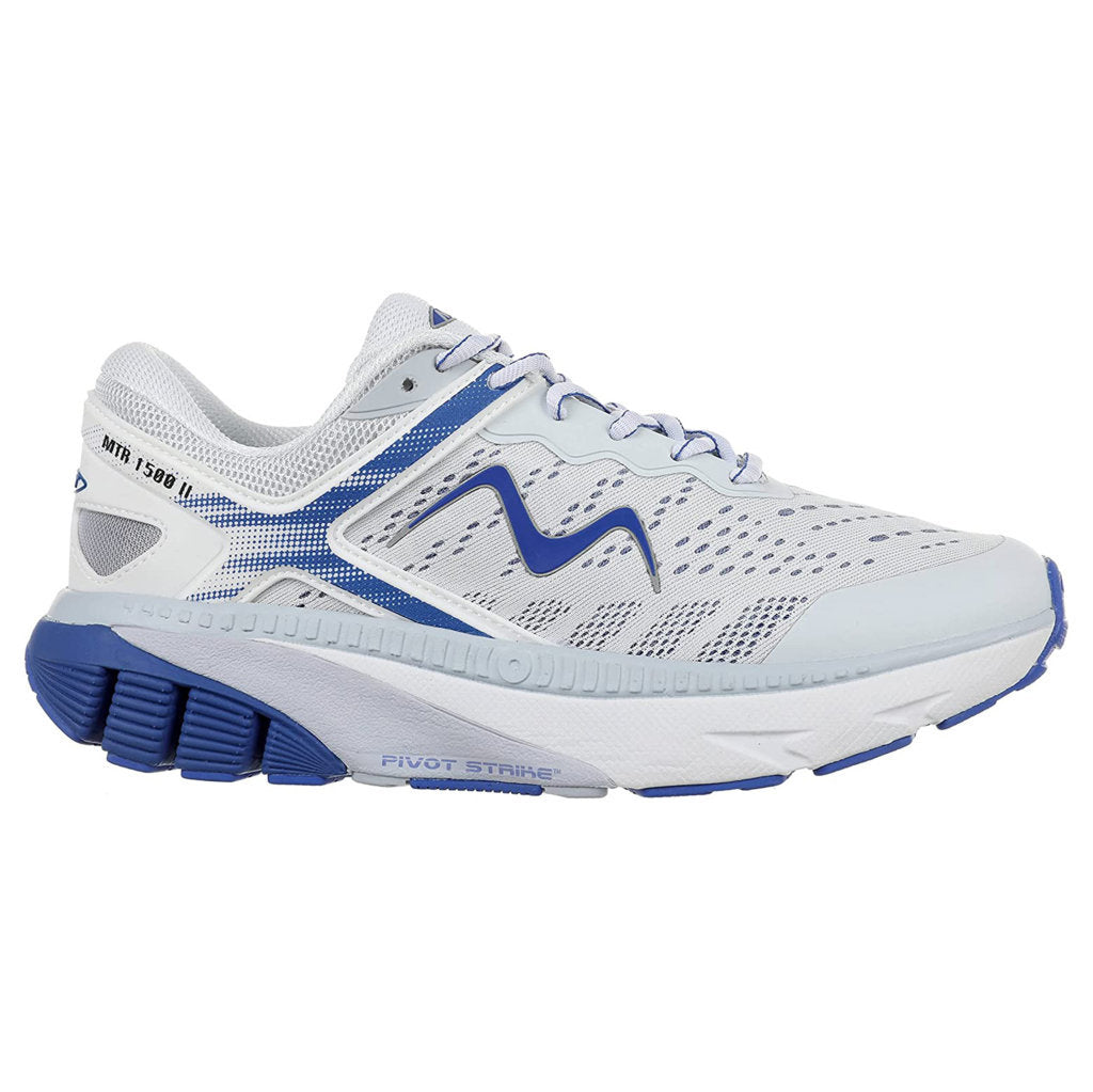 MBT MTR-1500 II Textile Synthetic Mens Trainers#color_white blue