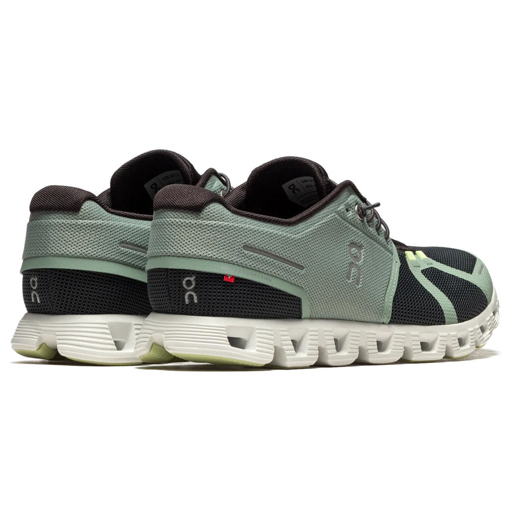 On Running Cloud 5 Push Textile Men's Low-Top Trainers#color_moss stone