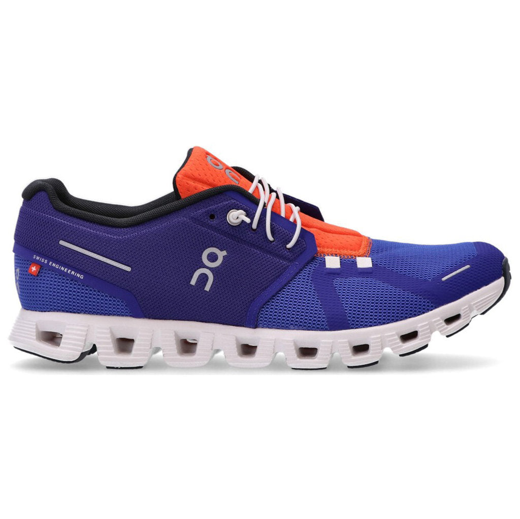 On Running Cloud 5 Push Textile Men's Low-Top Trainers#color_cobalt indigo